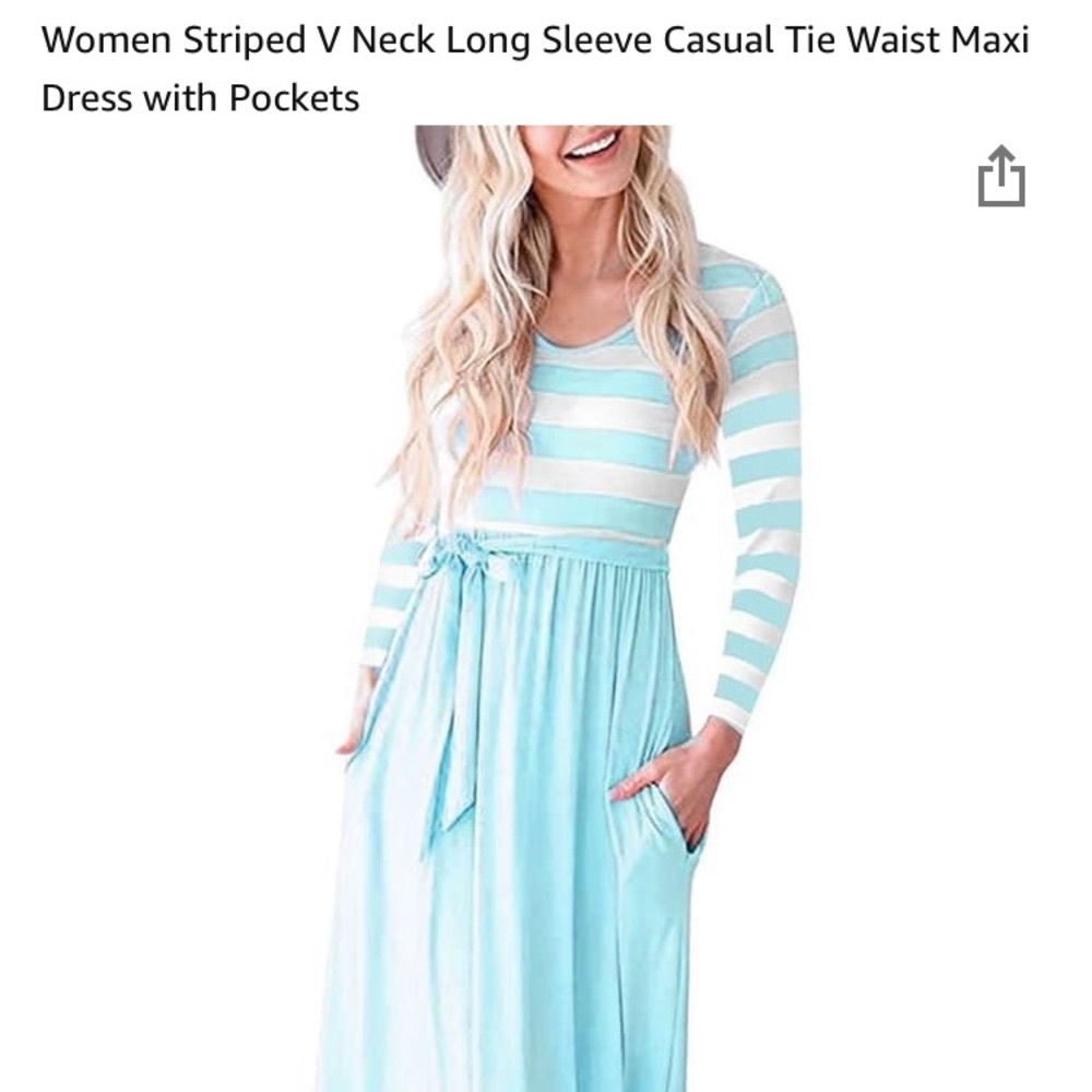 Empire Waist Maxi dress size L